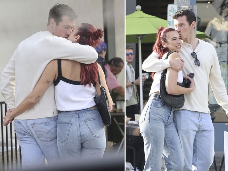 Dua Lipa & Callum Turner σε PDA στιγμές στη μέση του δρόμου – Δες τις φωτογραφίες