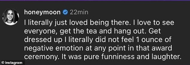 Η Lana Del Rey καθόλου δεν ήταν στενοχωρημένη κατά τη διάρκεια των Grammys