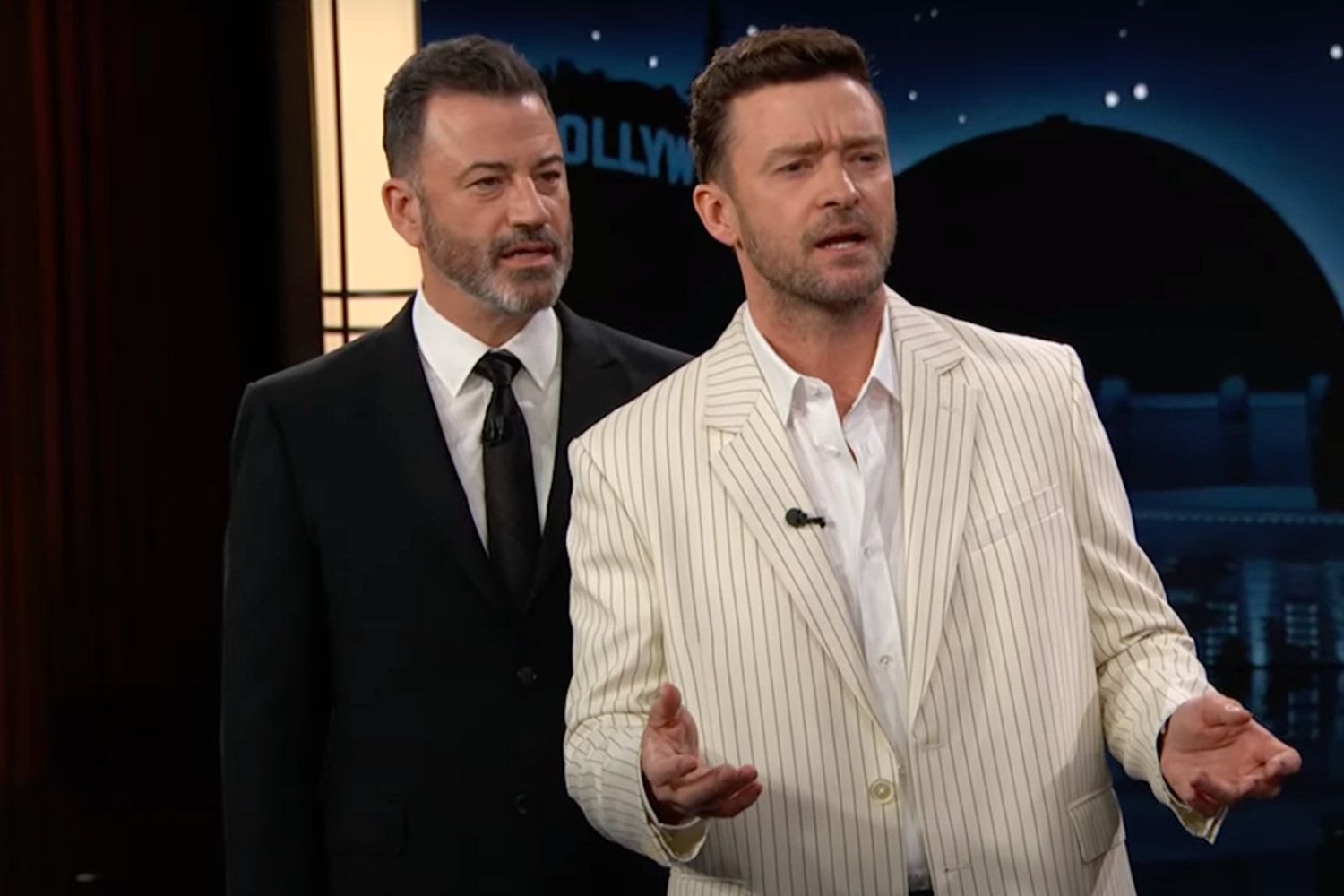 Justin Timberlake: Εισέβαλε στο στούντιο του Jimmy Kimmel – Ντεμπούτο για το “No Angels”