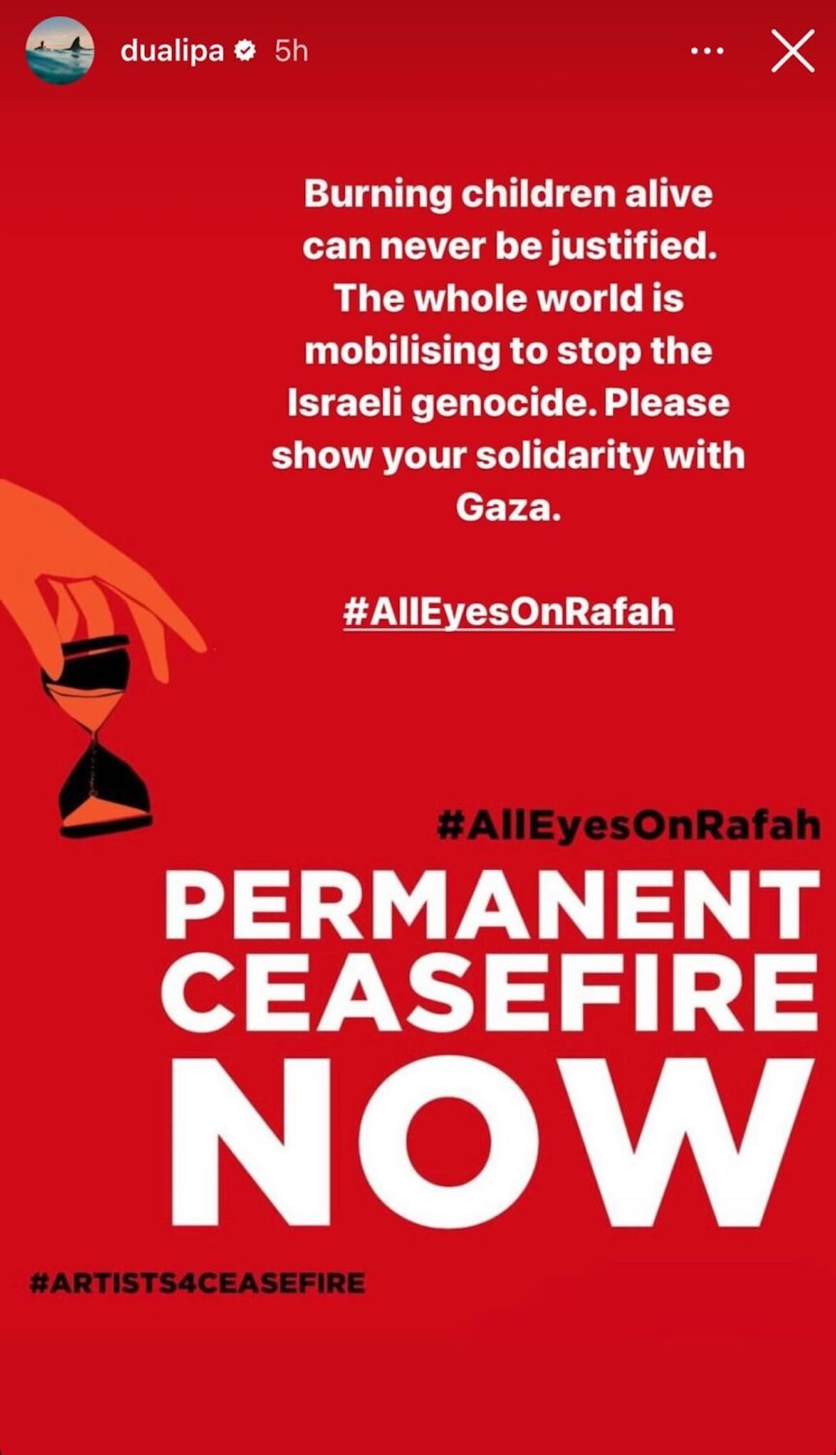 Dua Lipa: Δε μετανιώνει για τις πολιτικές της τοποθετήσεις – Πώς διαχειρίζεται τις αντιδράσεις