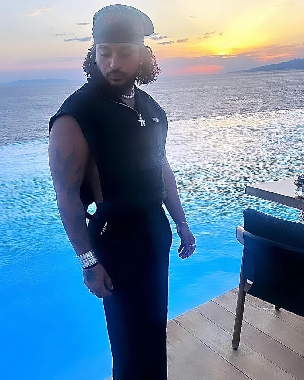 Ο Slimane συνεχίζει τις διακοπές του στην Ελλάδα