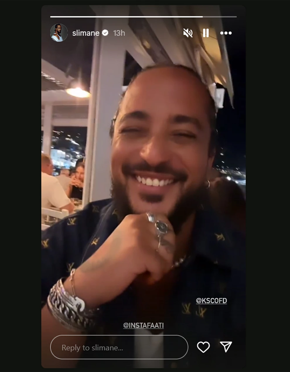 Για διακοπές στην Ελλάδα ο Slimane