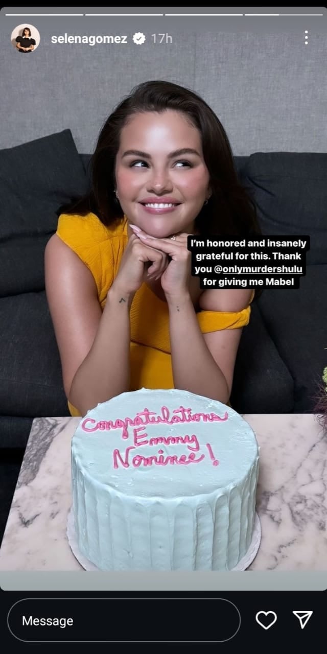 Selena Gomez: Η αντίδρασή της στην πρώτη της υποψηφιότητα Emmy