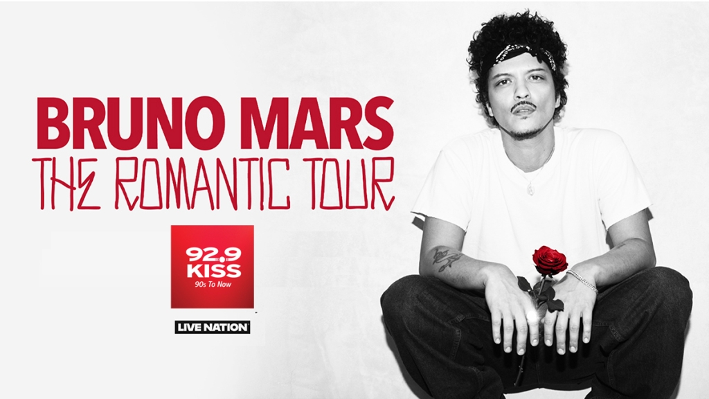Kiss World Concerts “Bruno Mars - The Romantic Tour”